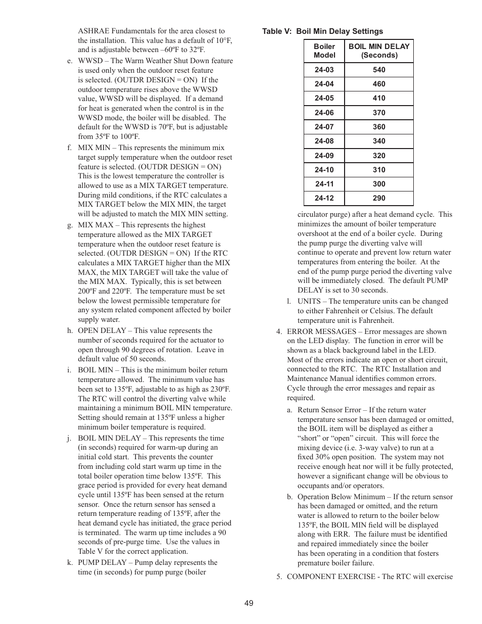 Crown Boiler 24-07 User Manual | Page 49 / 90