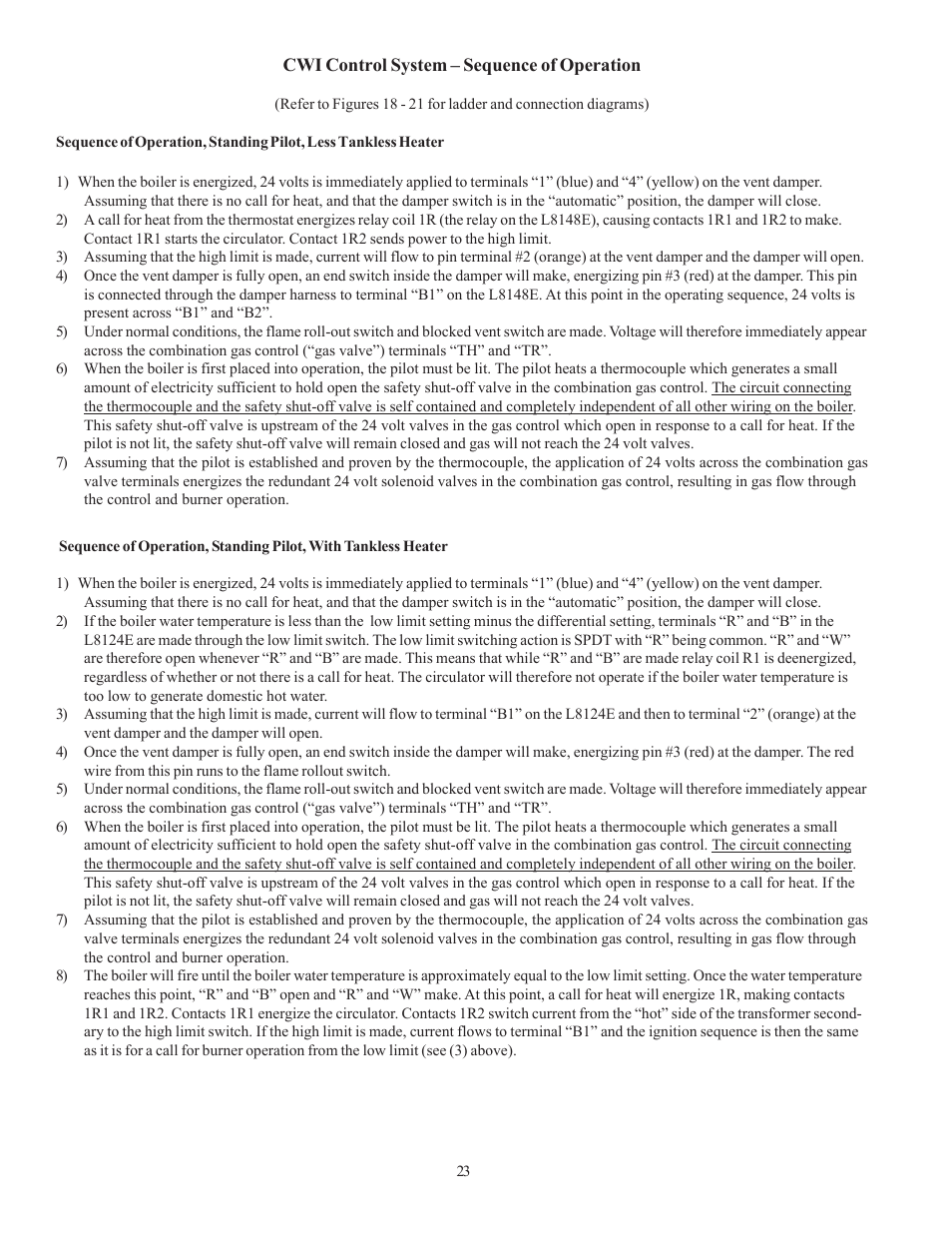 Crown Boiler CWI138 User Manual | Page 24 / 56