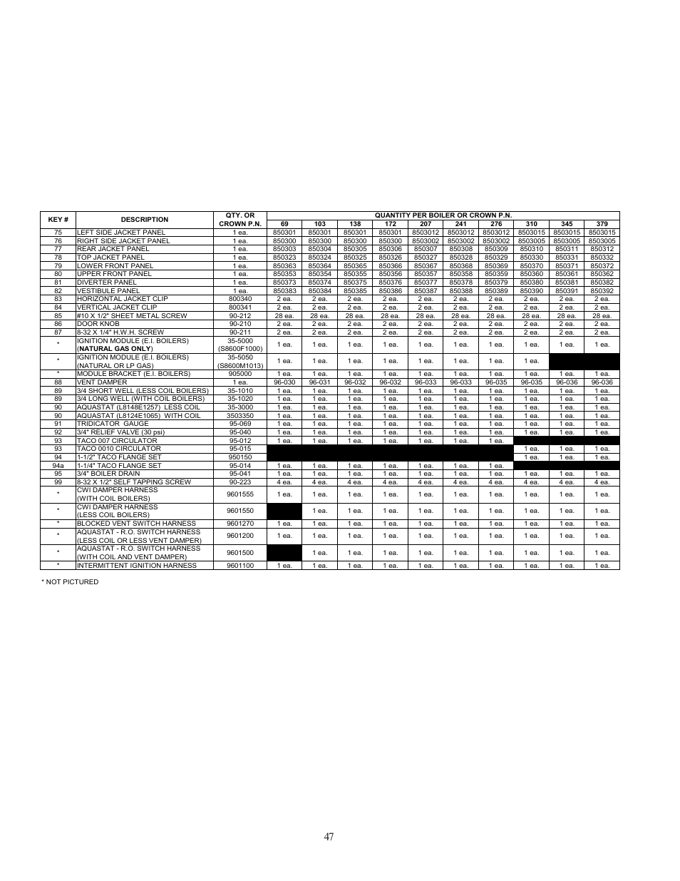 Crown Boiler CWI138 User Manual | Page 48 / 56