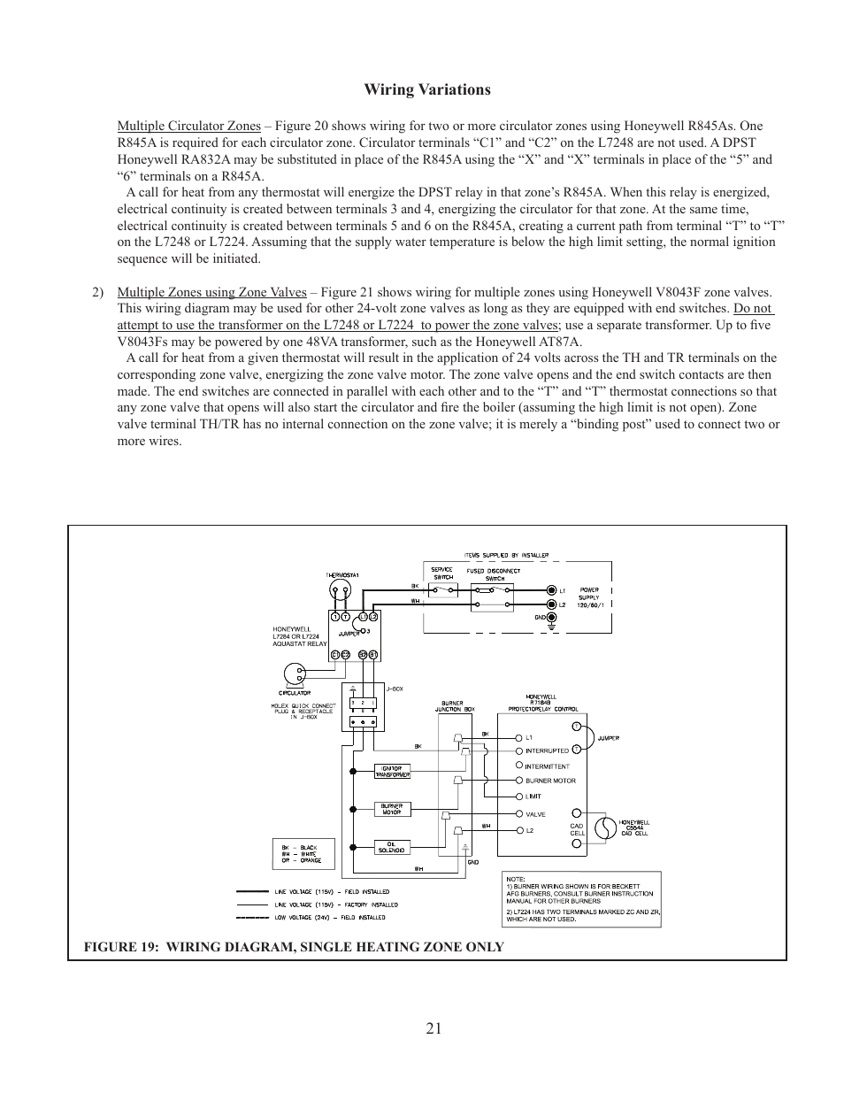 Crown Boiler TWZ175 User Manual | Page 23 / 34