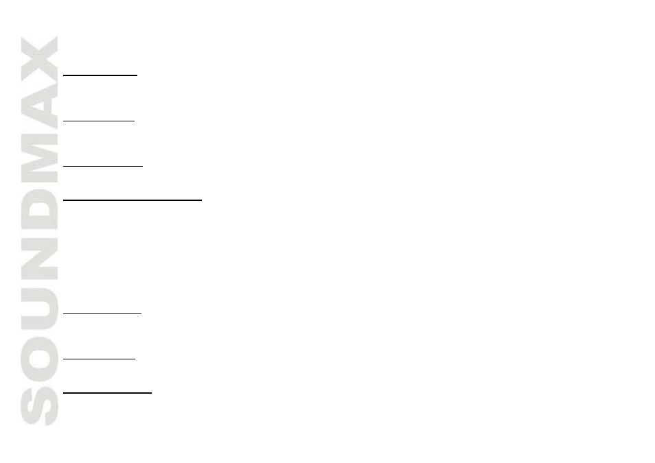 General operations | SoundMax SM-CMD3002 User Manual | Page 10 / 53