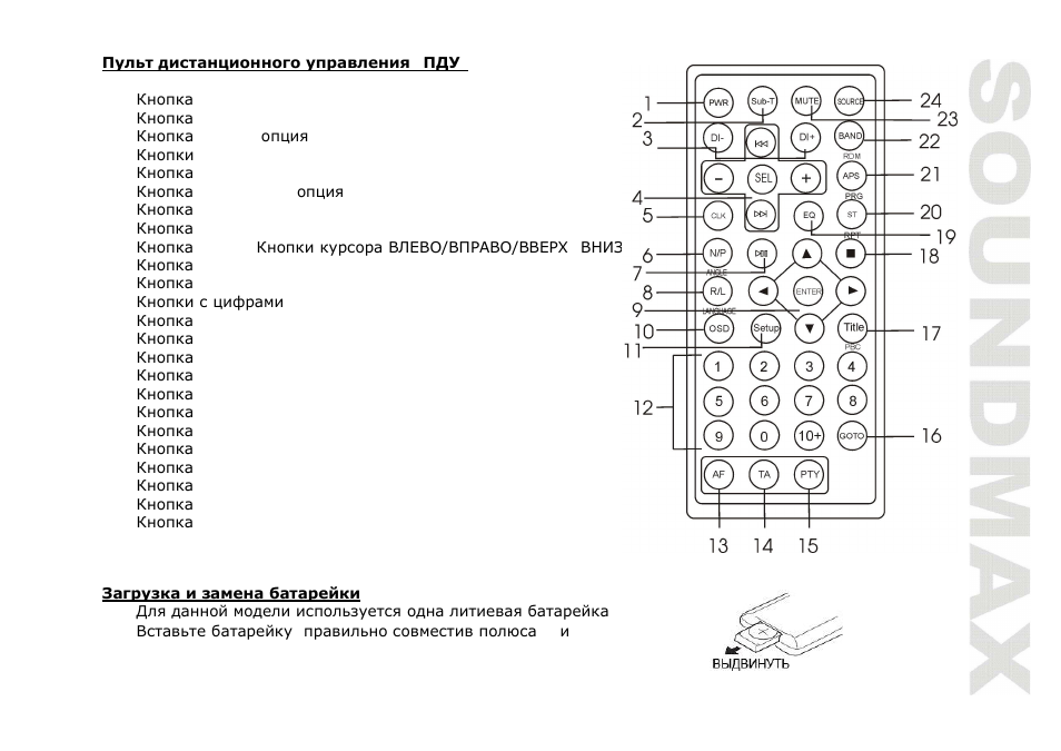 SoundMax SM-CMD3002 User Manual | Page 35 / 53