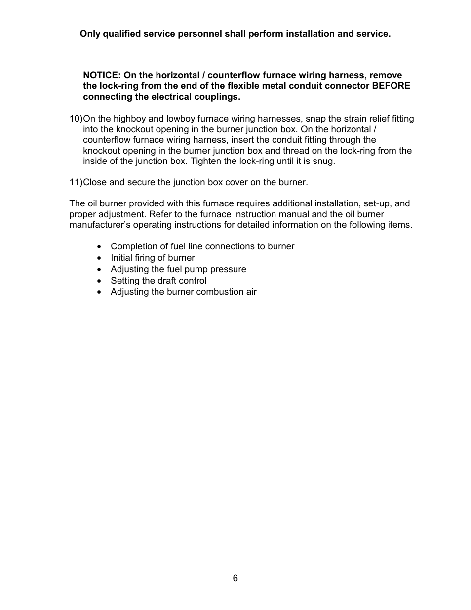 Crown Boiler CLBR68-112L User Manual | Page 6 / 6