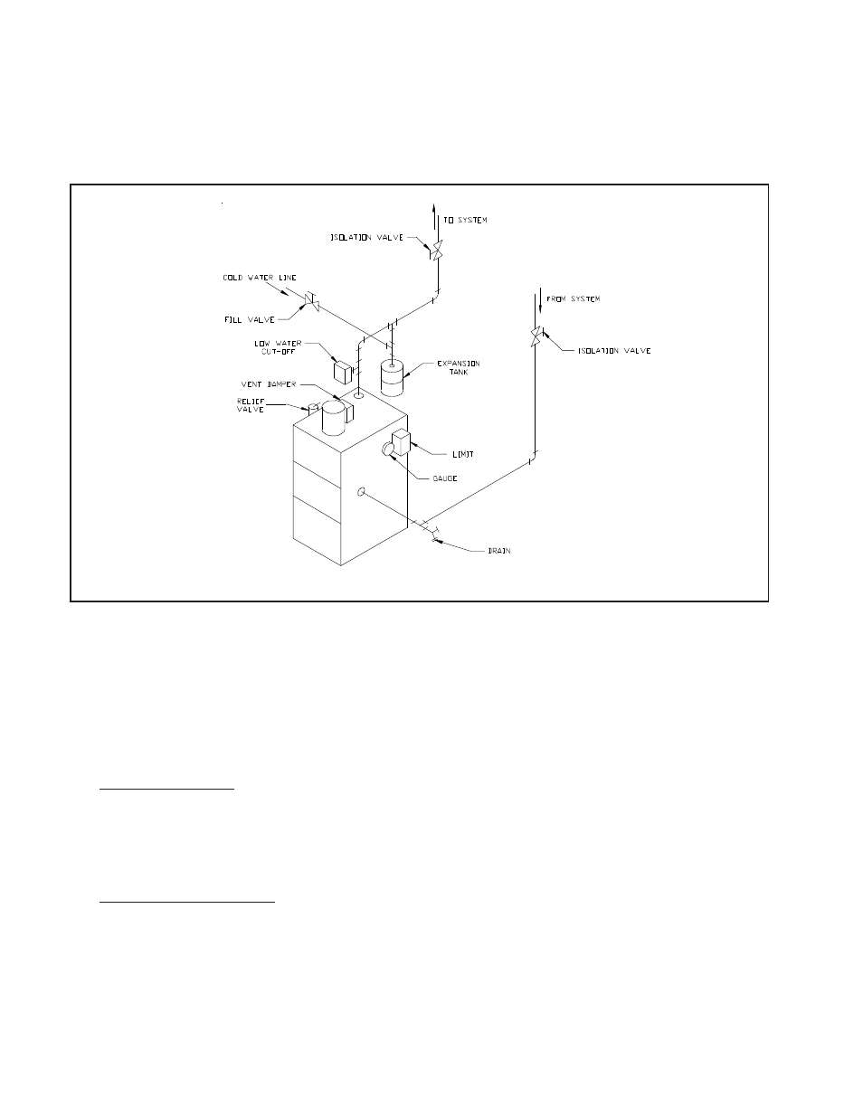 Ix tankless heater piping | Crown Boiler CWI069 User Manual | Page 18 / 56