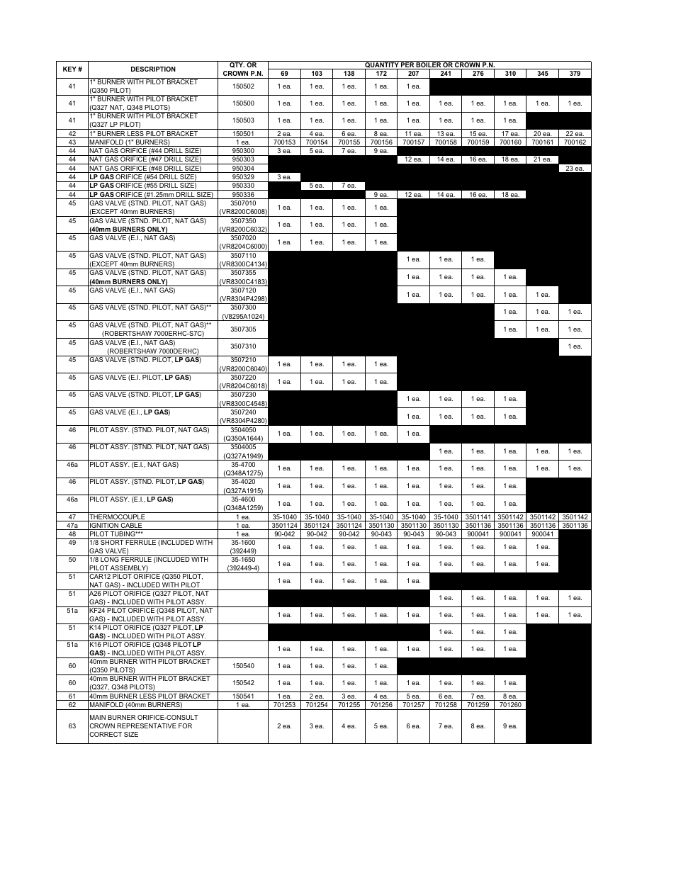 Crown Boiler CWI069 User Manual | Page 46 / 56