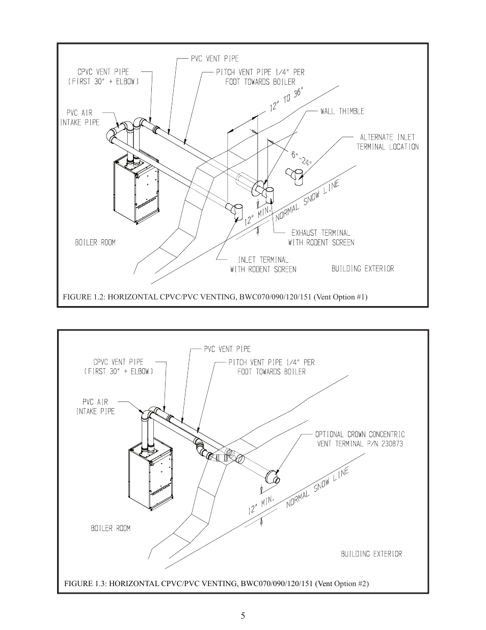 Crown Boiler BWC151 User Manual | Page 7 / 26