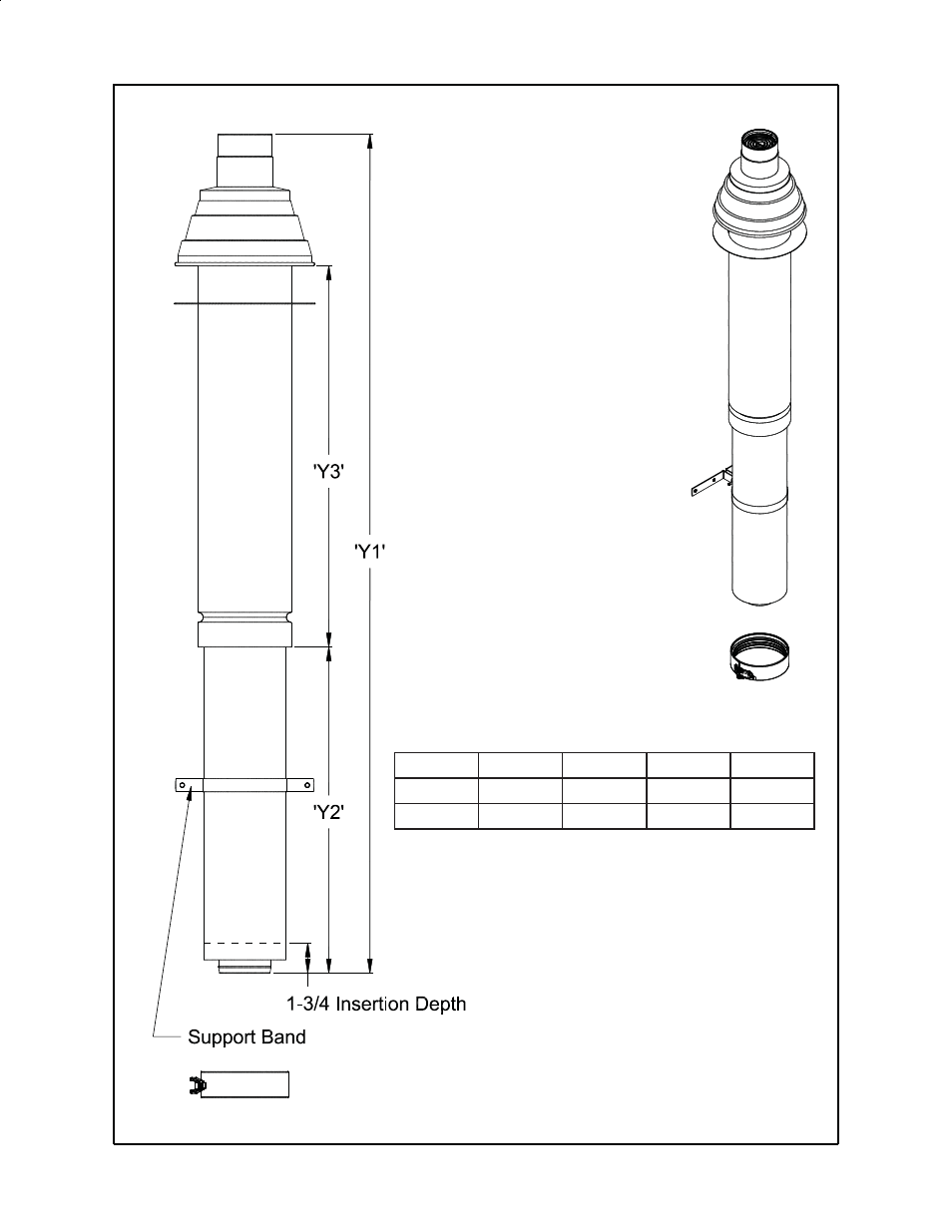 Vertical terminal | Crown Boiler BWC Series User Manual | Page 13 / 20