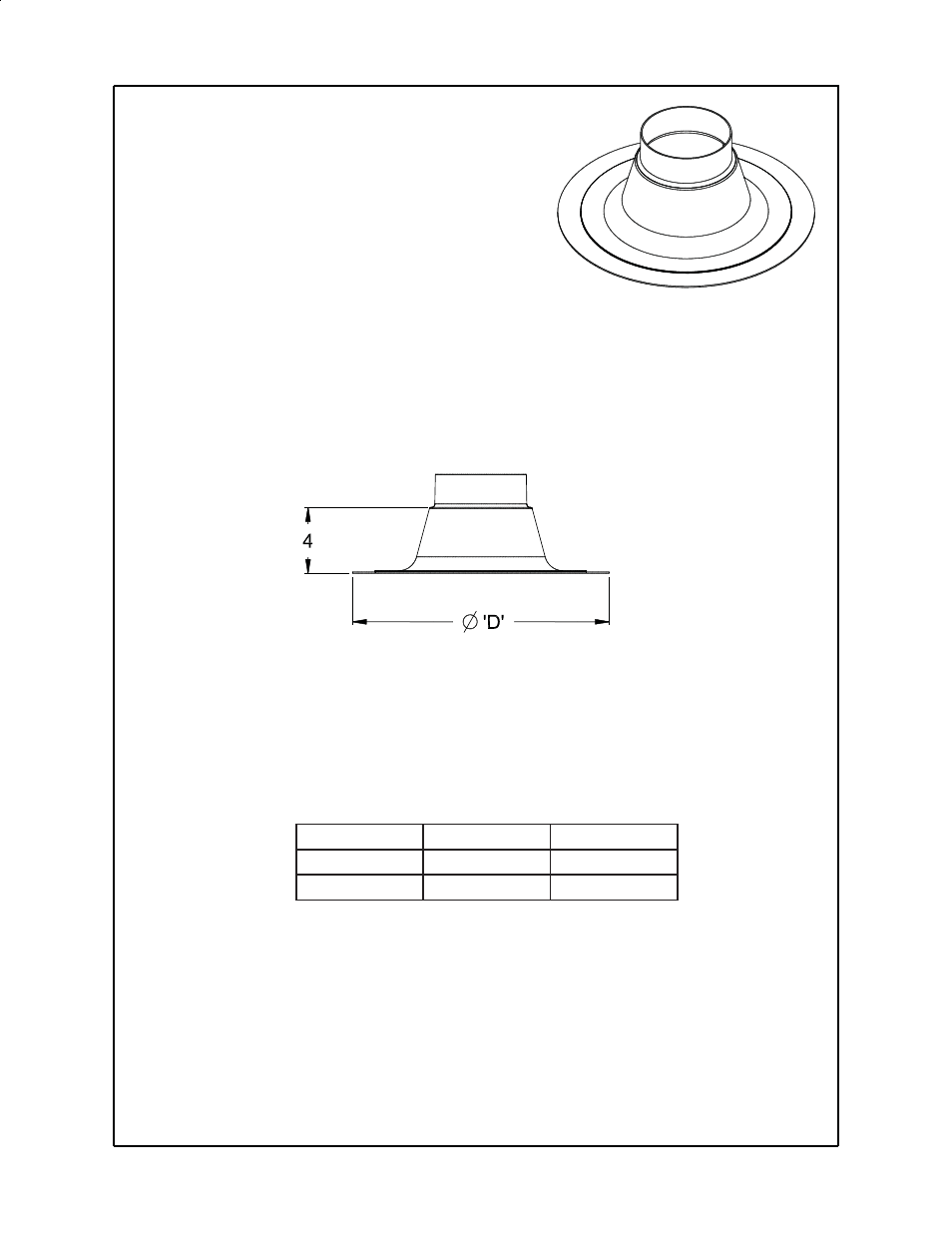 Flat roof flashing | Crown Boiler BWC Series User Manual | Page 14 / 20