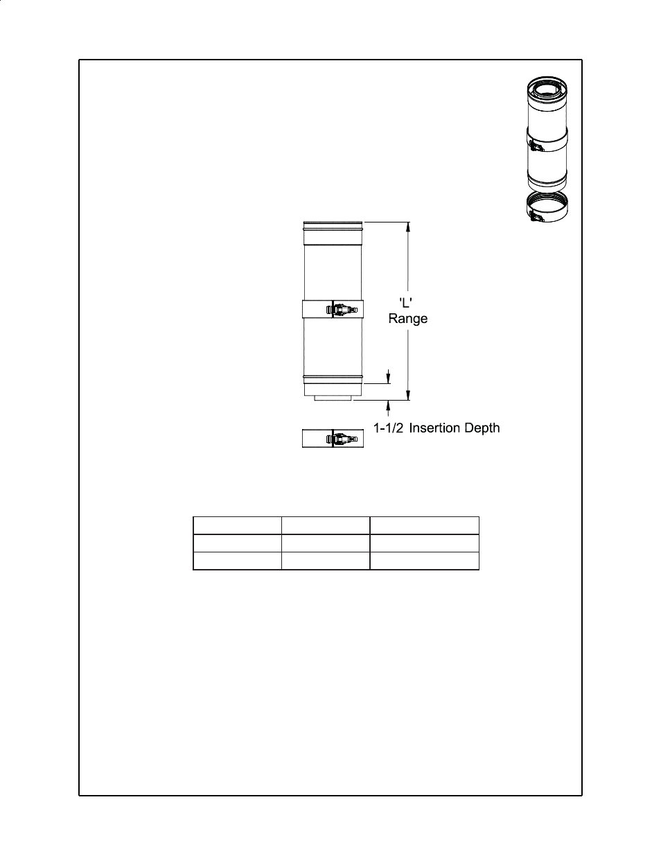 Telescoping straight | Crown Boiler BWC Series User Manual | Page 6 / 20