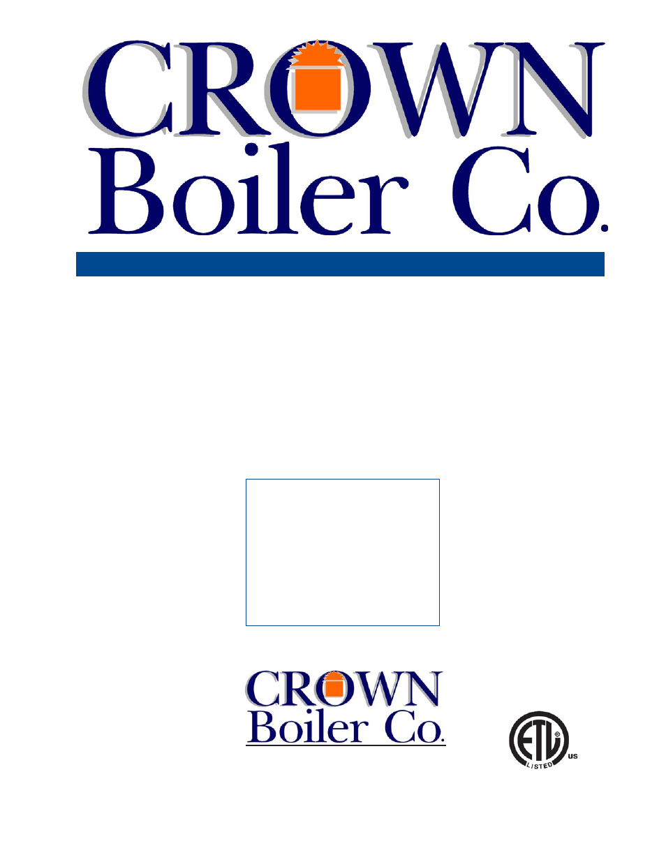 Crown Boiler 32 User Manual | 71 pages