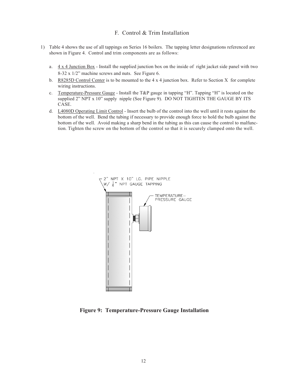 Crown Boiler 16-325 500506 User Manual | Page 14 / 48