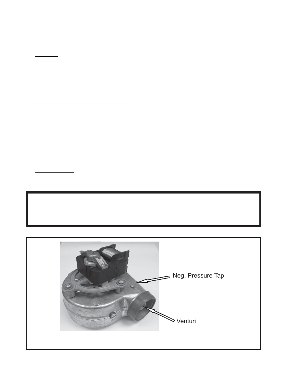 Neg. pressure tap venturi | Crown Boiler MWC116ENL User Manual | Page 66 / 88