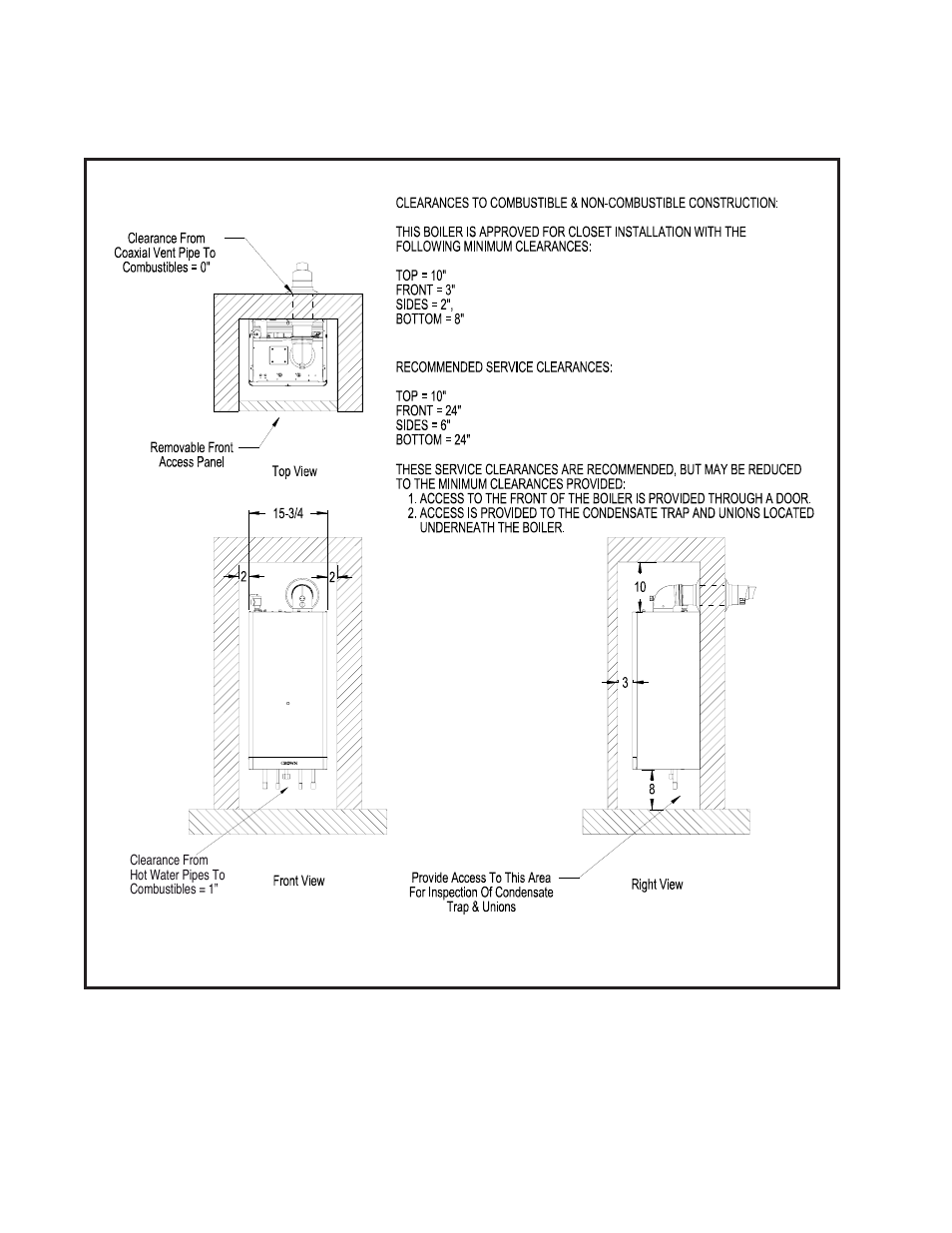 Crown Boiler MWC116ENL User Manual | Page 8 / 88