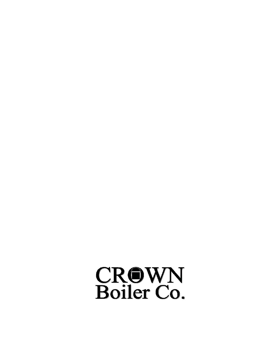 Crown Boiler BWC150 User Manual | Page 22 / 22