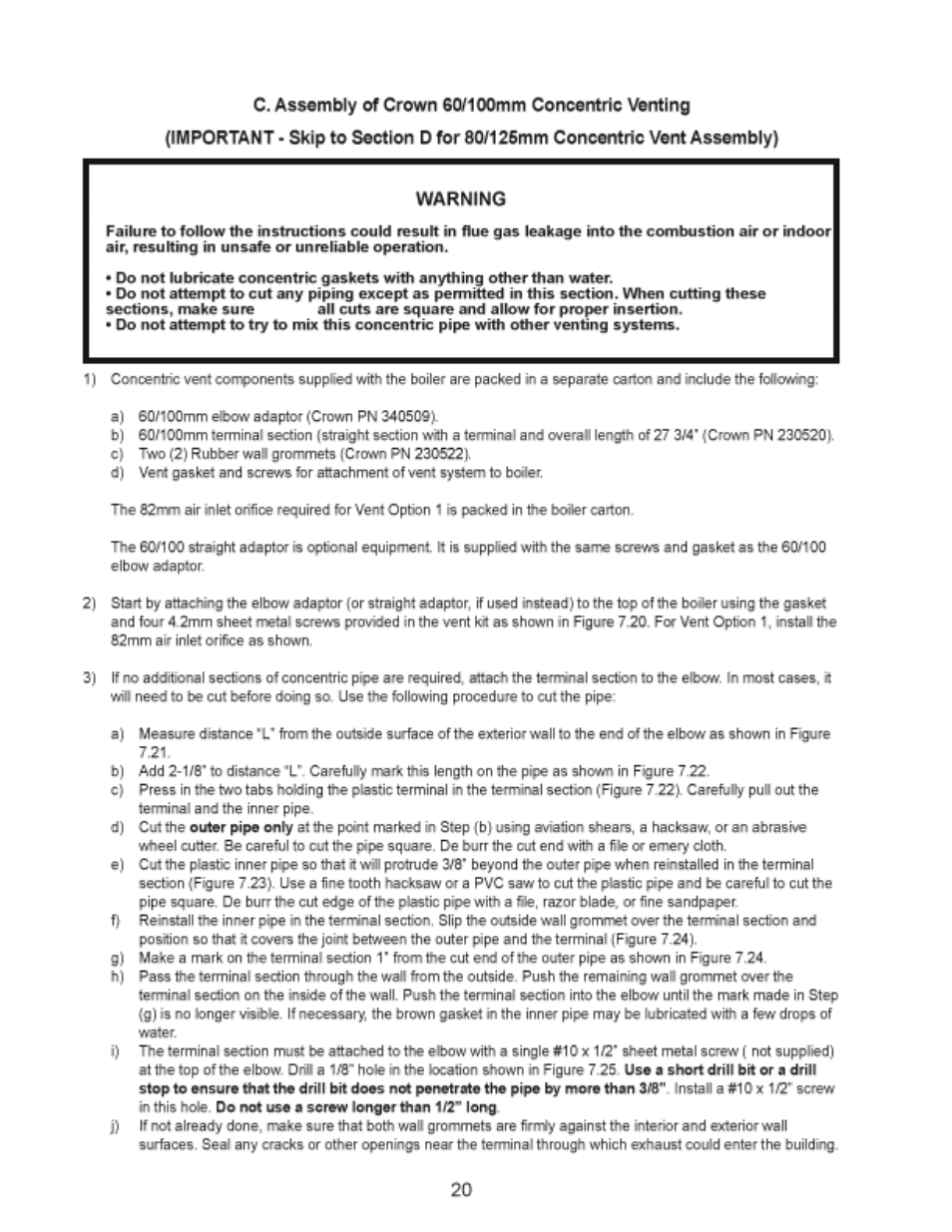 Maui_manual_22 copy | Crown Boiler MWC116ENT User Manual | Page 22 / 88
