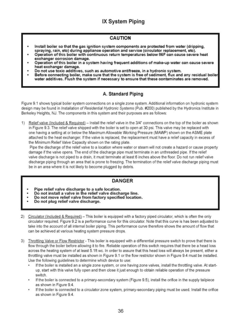 Maui_manual_38 copy | Crown Boiler MWC116ENT User Manual | Page 38 / 88