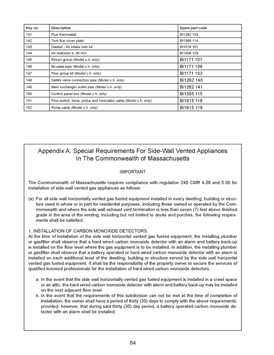 Maui_manual_86 copy | Crown Boiler MWC116ENT User Manual | Page 86 / 88