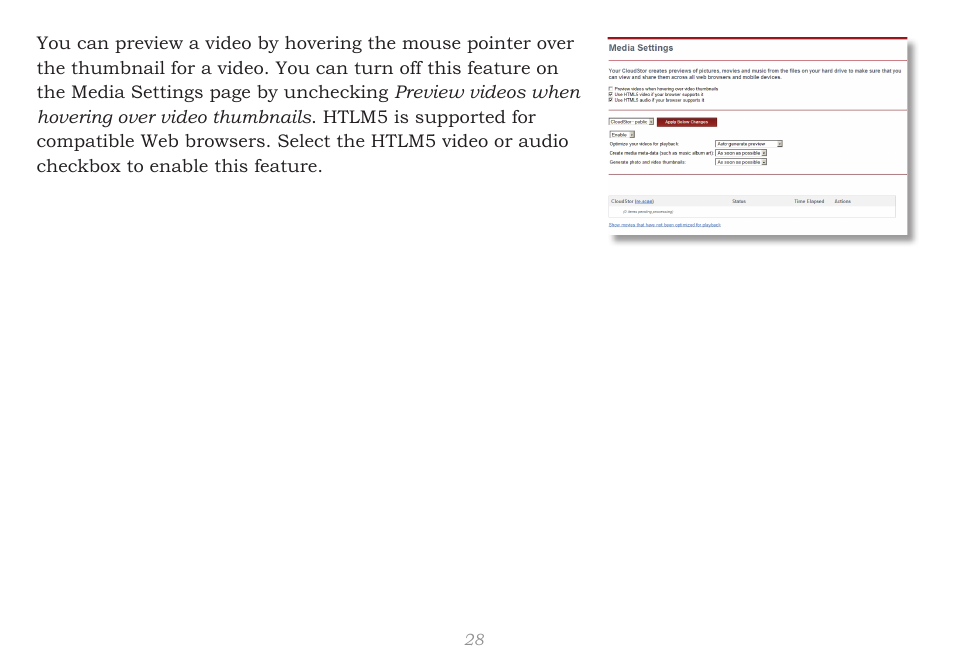 CloudStor CLOUDSTOR CS-WV/1D User Manual | Page 28 / 52