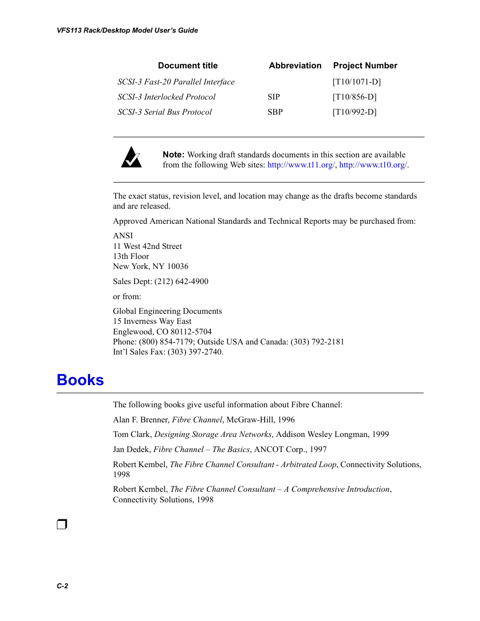 Books | Chaparral VFS113 User Manual | Page 84 / 96