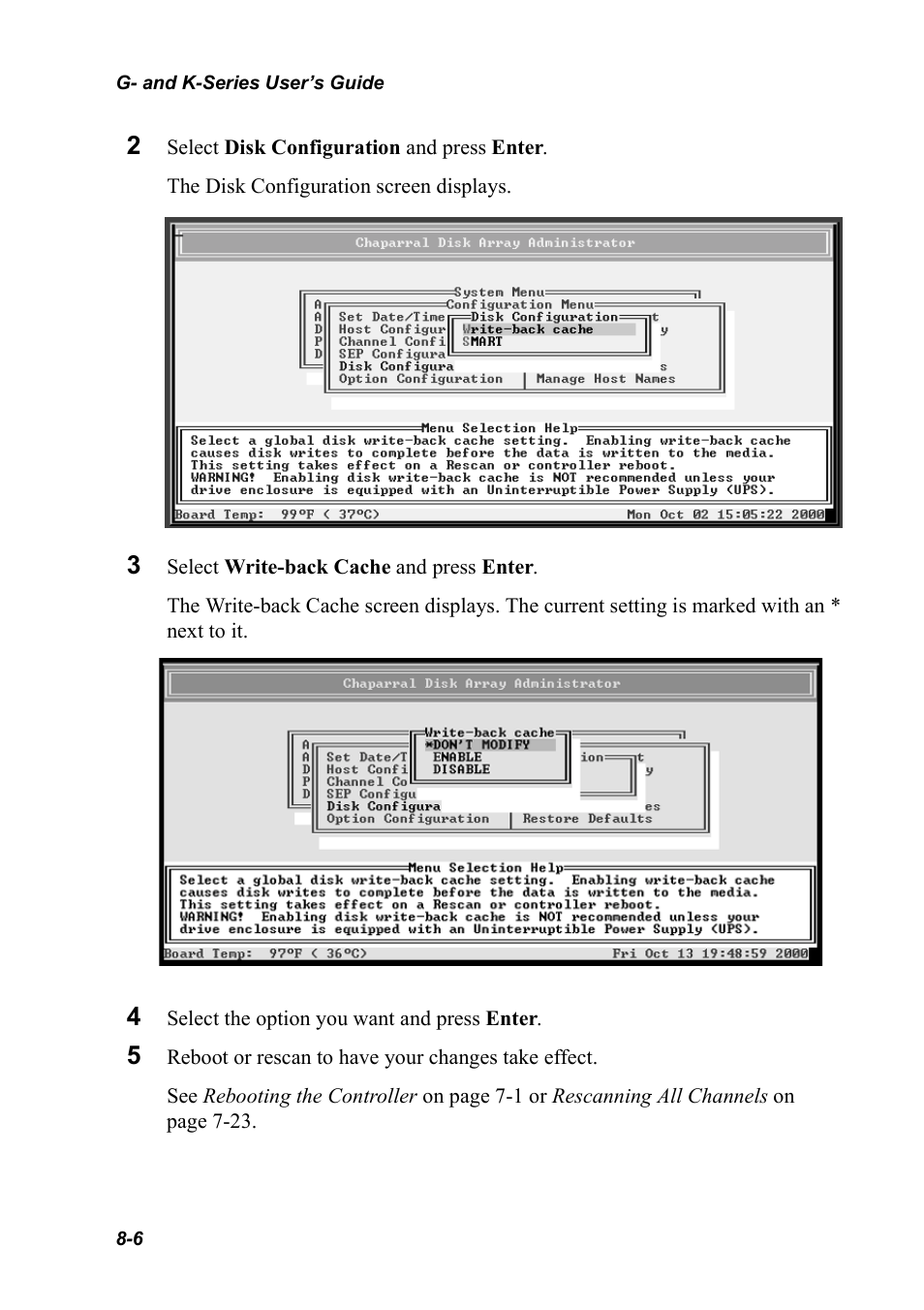 Chaparral K5312/K7313 User Manual | Page 114 / 160