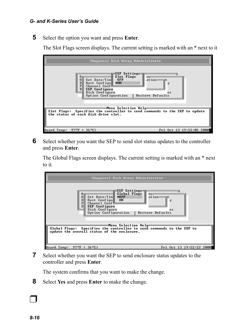 Chaparral K5312/K7313 User Manual | Page 124 / 160