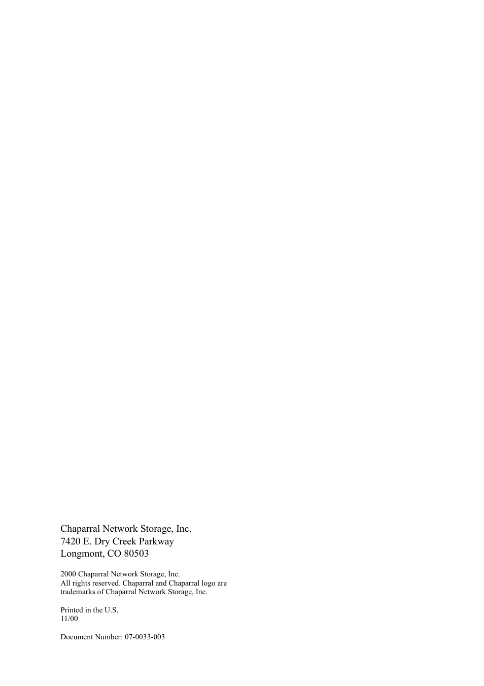 Chaparral K5312/K7313 User Manual | Page 160 / 160