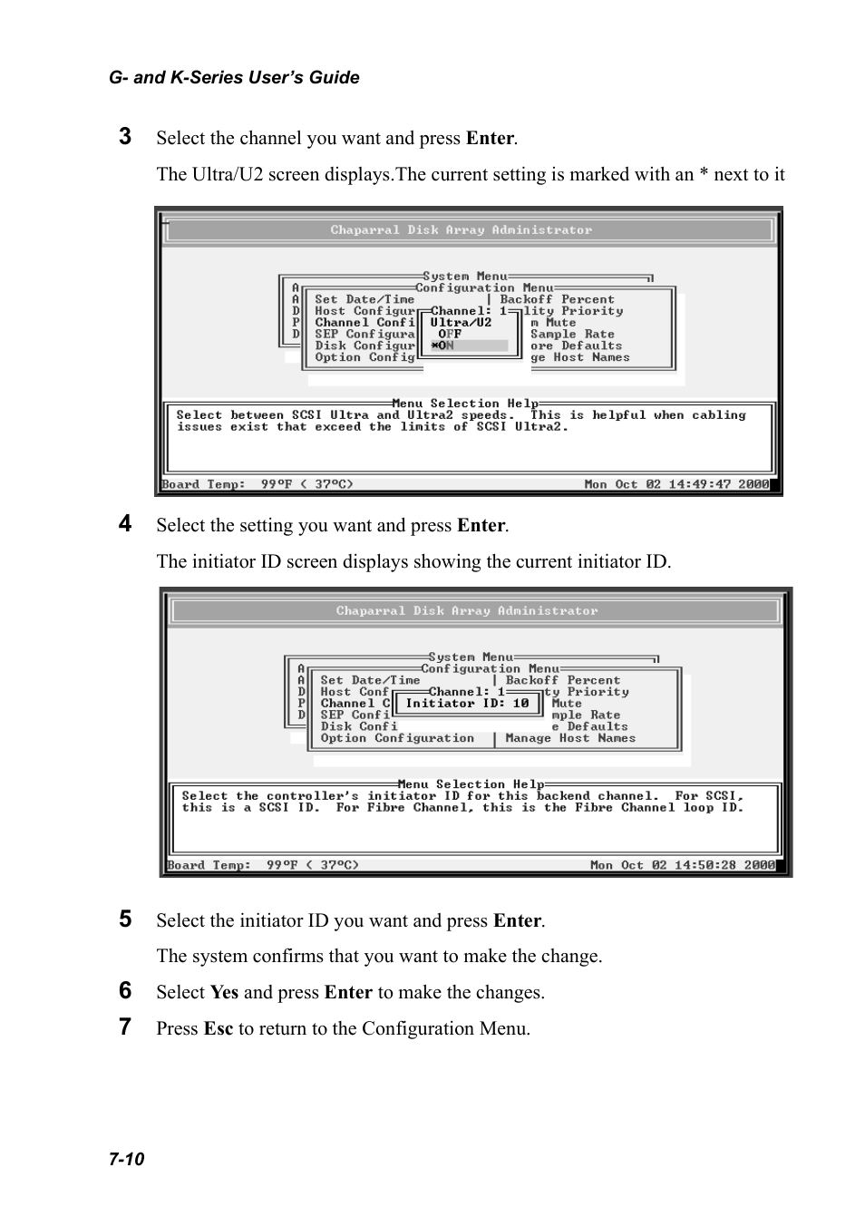 Chaparral K5312/K7313 User Manual | Page 90 / 160