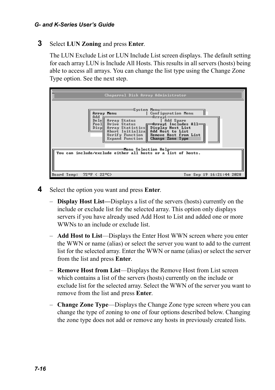 Chaparral K5312/K7313 User Manual | Page 96 / 160