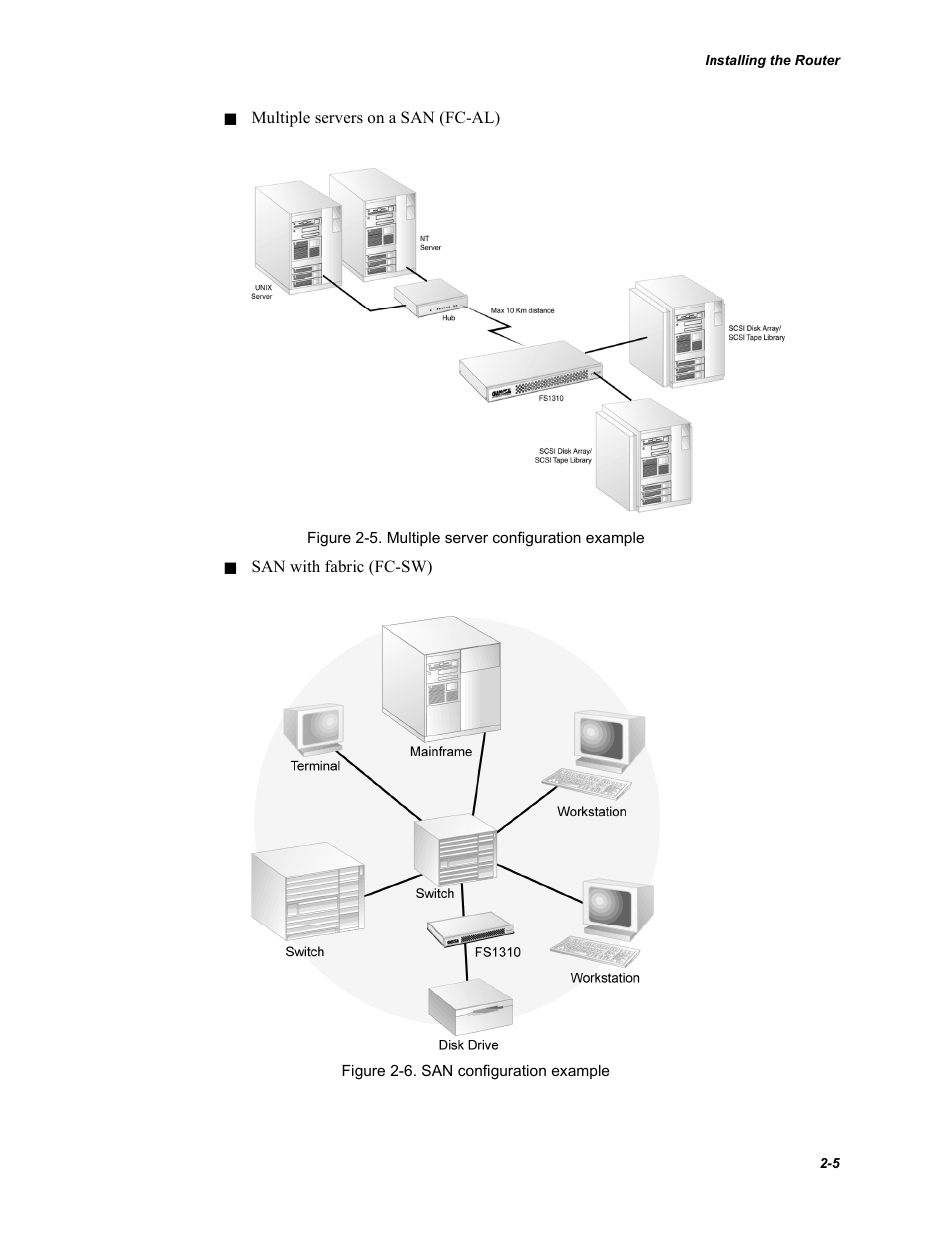 Chaparral Fibre Channel -to-SCSI Router Chaparral FS 1310 User Manual | Page 21 / 96