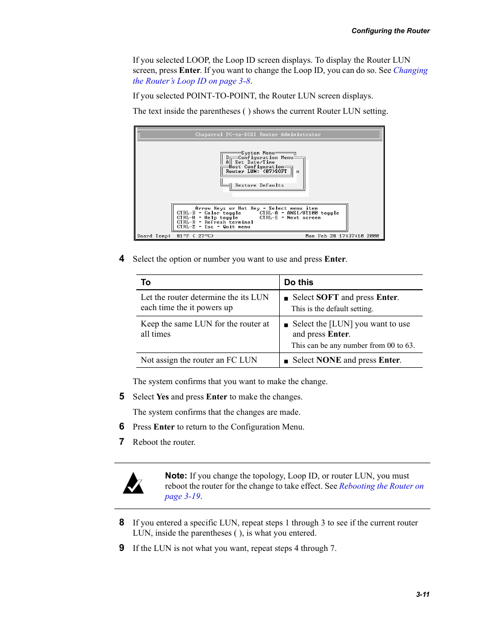 Chaparral Fibre Channel -to-SCSI Router Chaparral FS 1310 User Manual | Page 39 / 96