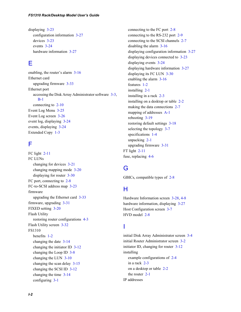 Chaparral Fibre Channel -to-SCSI Router Chaparral FS 1310 User Manual | Page 90 / 96