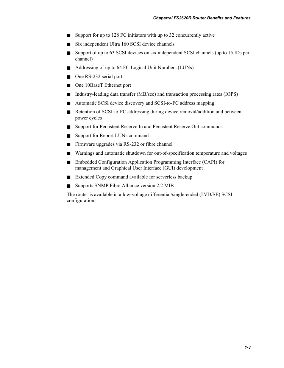 Chaparral FS2620R User Manual | Page 13 / 100
