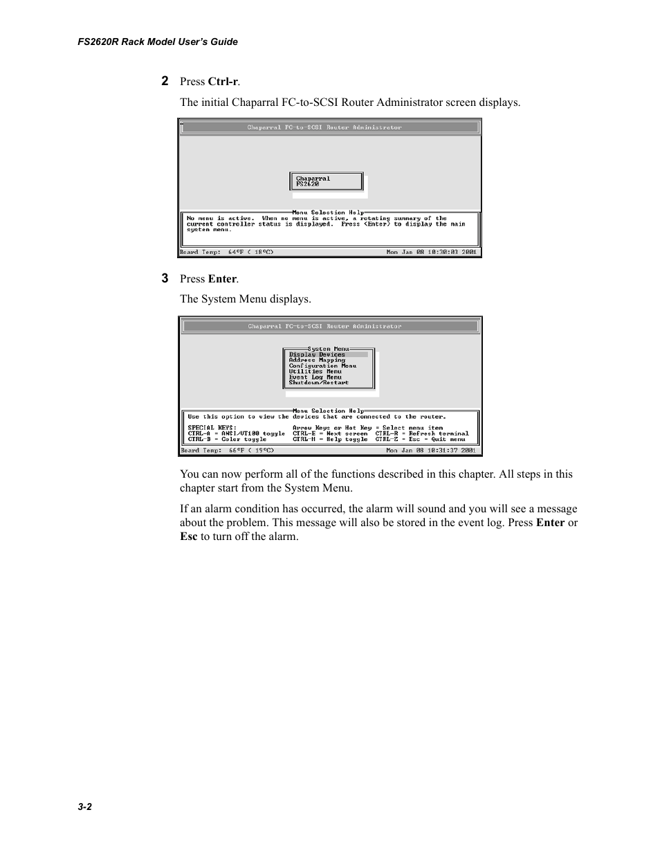 Chaparral FS2620R User Manual | Page 32 / 100