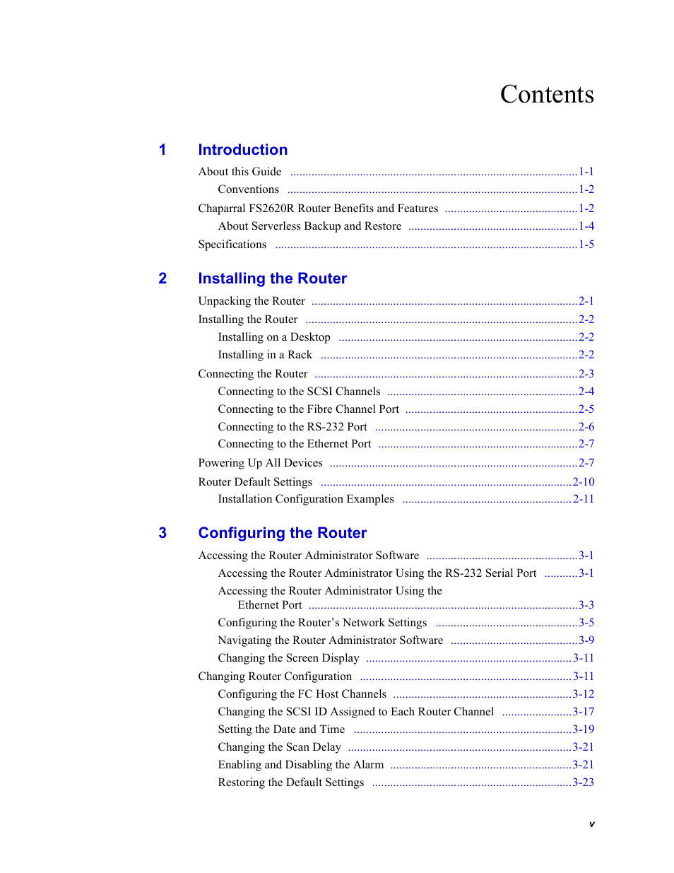 Chaparral FS2620R User Manual | Page 7 / 100
