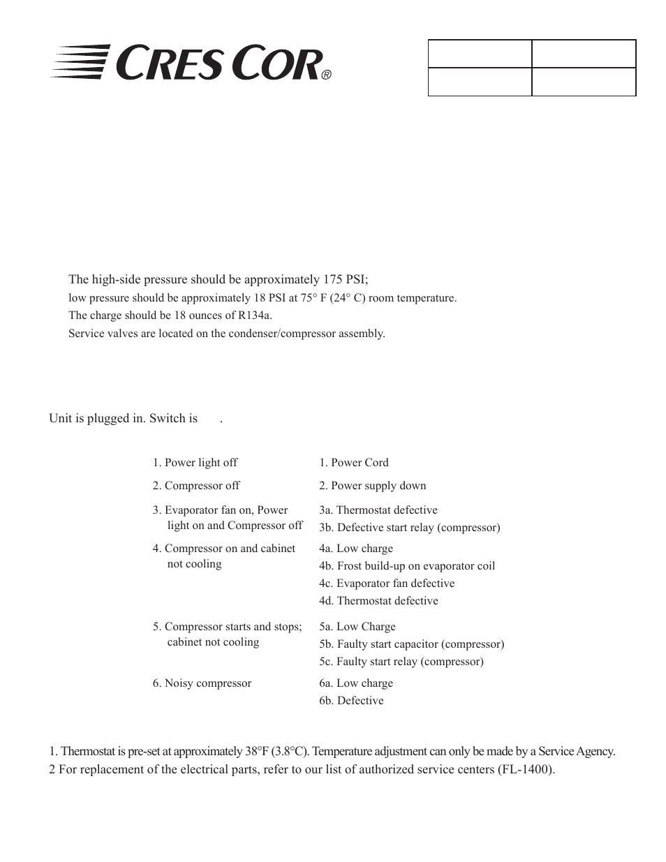 Cres Cor R171SUA10240 User Manual | Page 3 / 4