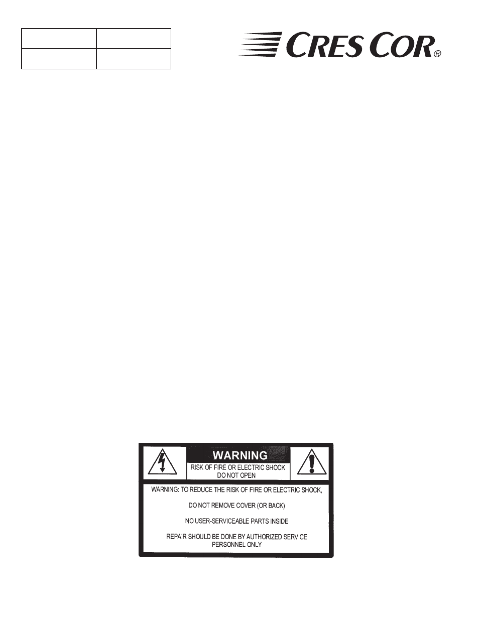 Cres Cor RO151FUA18B-Q1 User Manual | Page 2 / 13