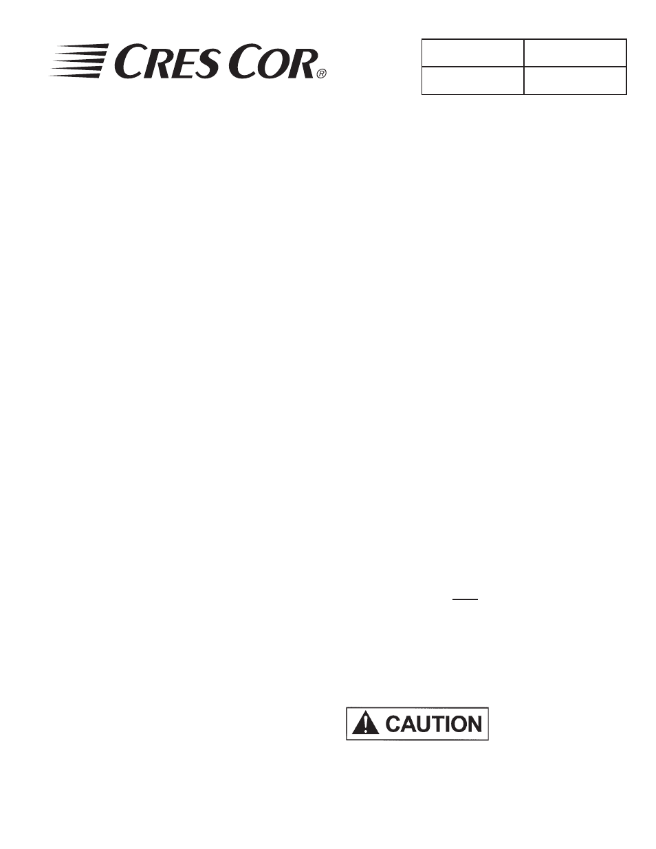 Operating instructions (continued) | Cres Cor RO151FUA18B-Q1 User Manual | Page 5 / 13