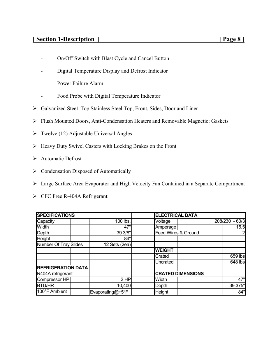 Cres Cor CCBC-4-35 User Manual | Page 10 / 43