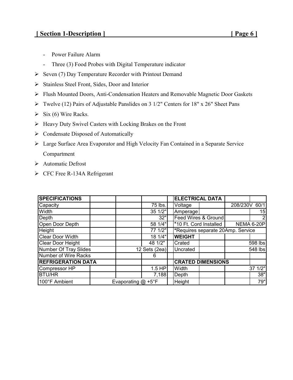 Cres Cor CCBC-4-35 User Manual | Page 8 / 43