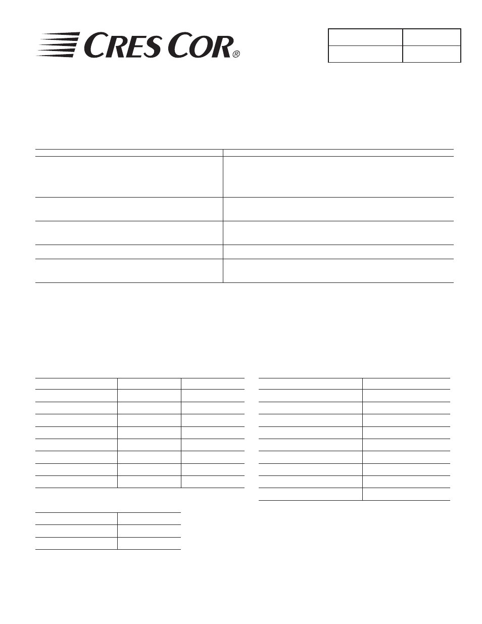 Cres Cor Banquet Warming Cabinets CCB-96A User Manual | Page 3 / 4