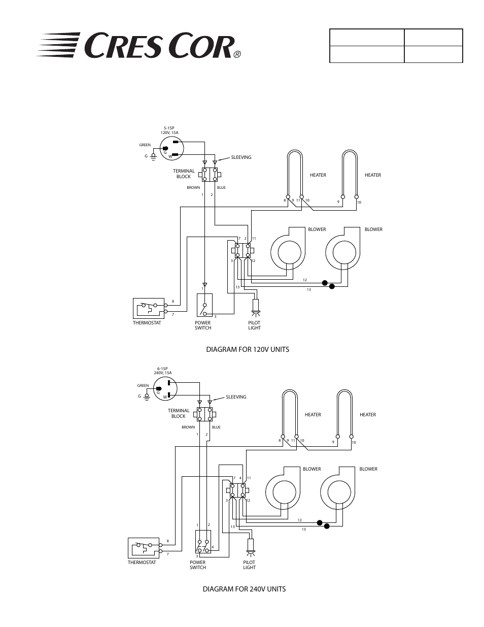 Fl-2247, Banquet cabinets, Electrical specs | Cres Cor Banquet Warming Cabinets CCB-96A User Manual | Page 4 / 4
