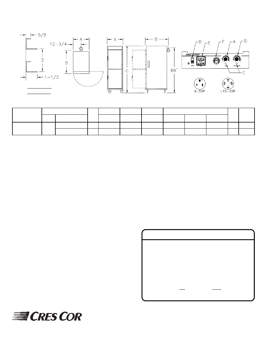 Cres Cor CO-151-F-1818B User Manual | Page 2 / 2