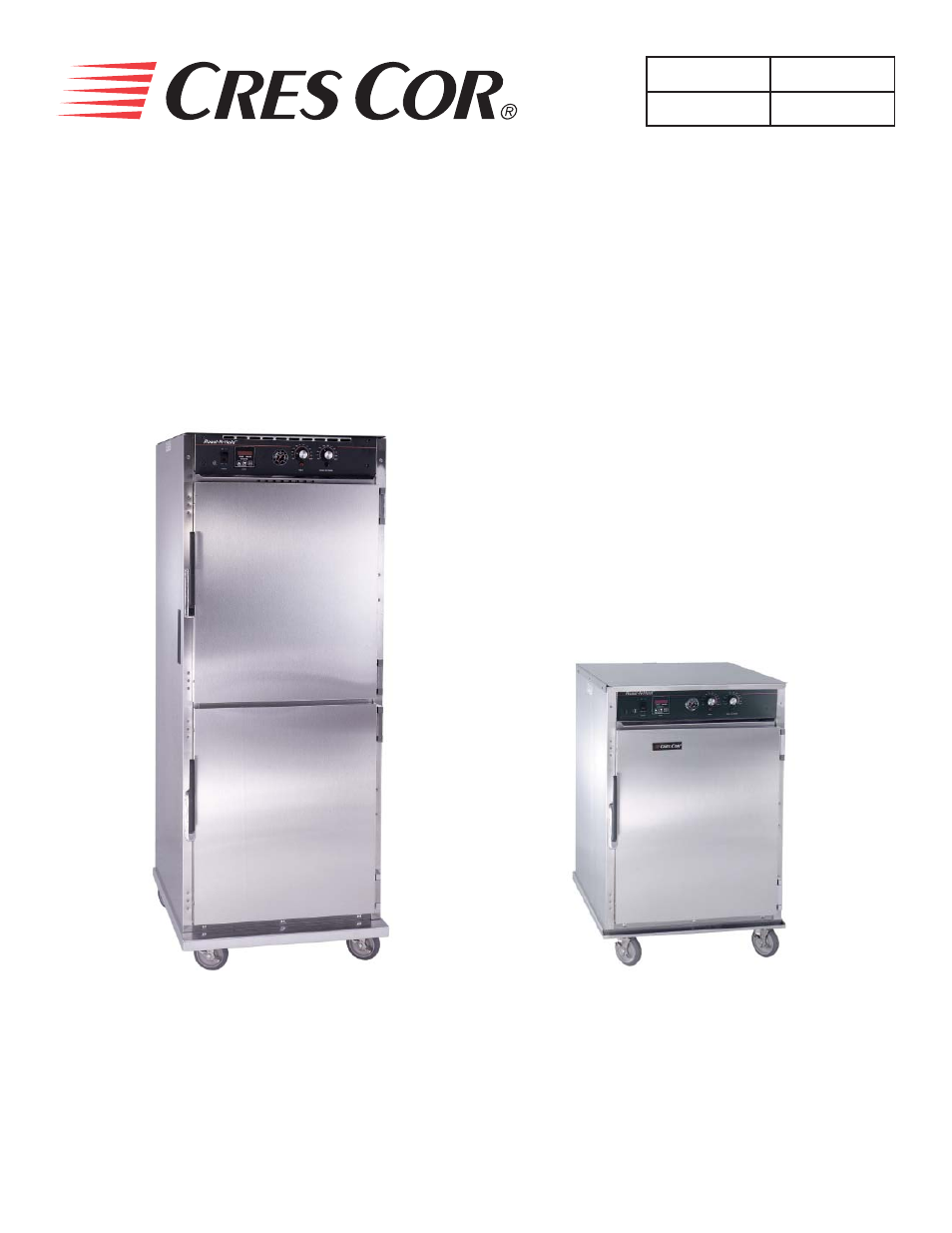 Cres Cor CO-151-HUA-6B User Manual | 12 pages