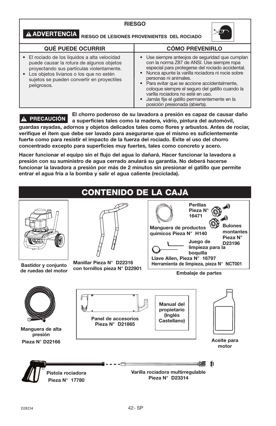 Craftsman D28234 User Manual | Page 26 / 40