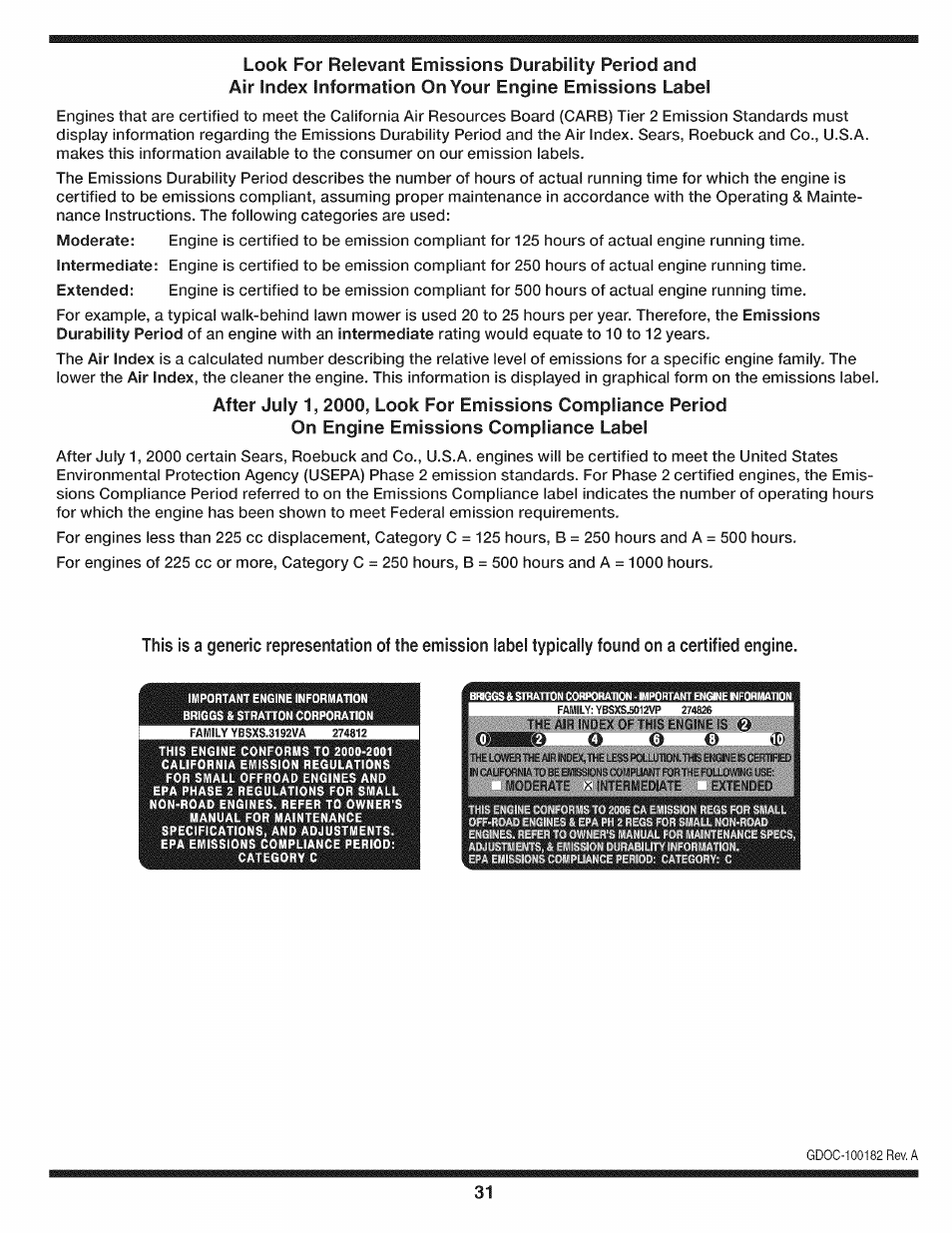 Craftsman 247.38528 User Manual | Page 31 / 56