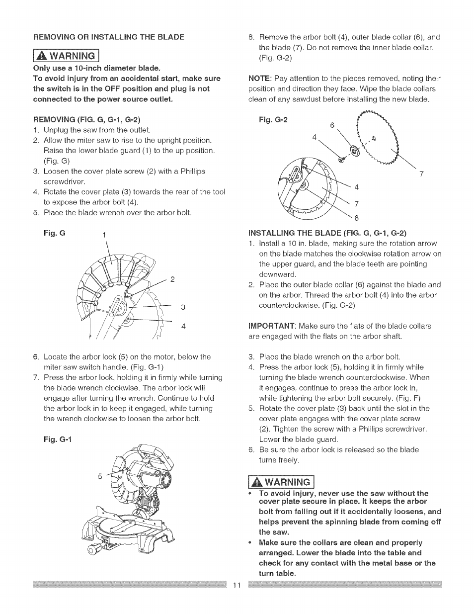 Craftsman 137.212290 User Manual | Page 11 / 28