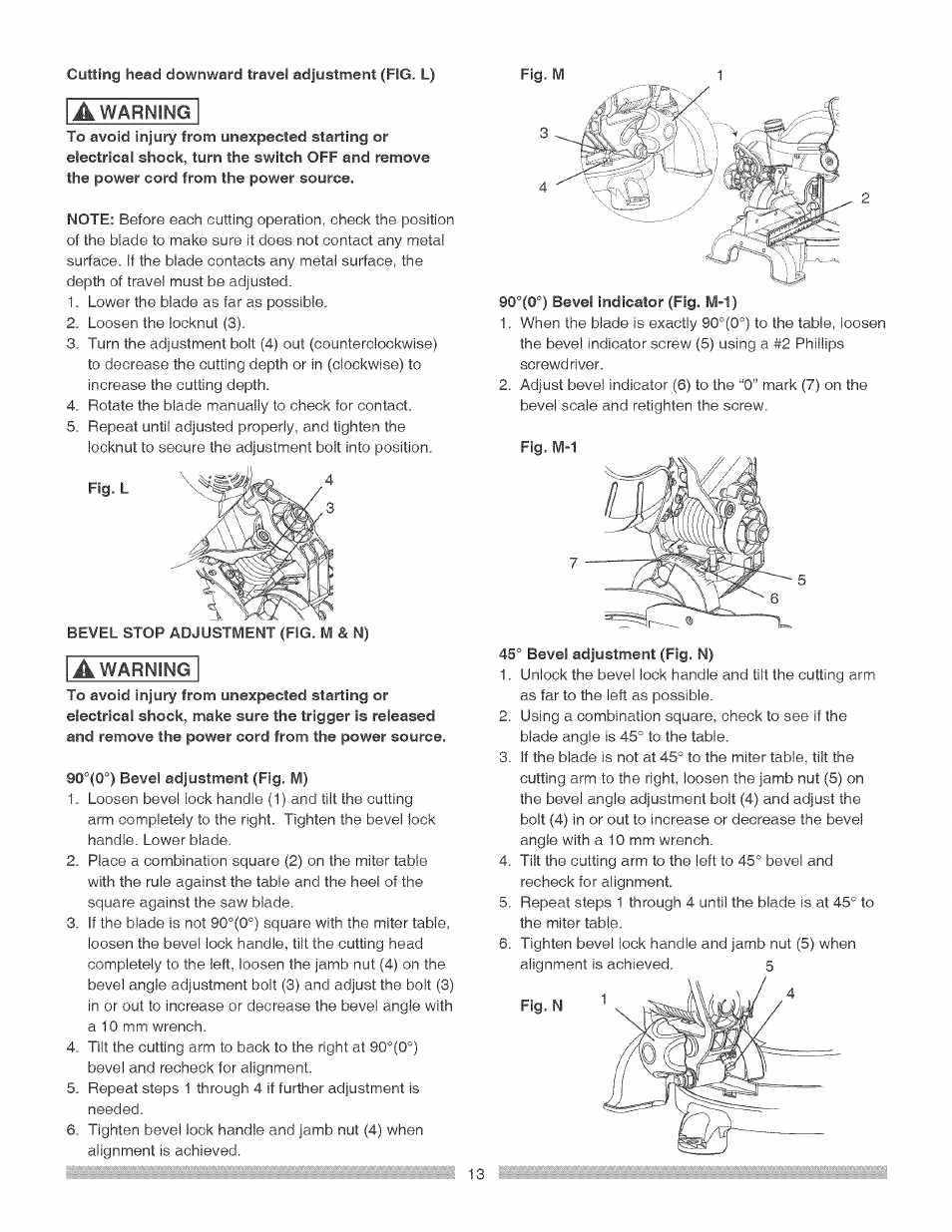 Craftsman 137.212290 User Manual | Page 13 / 28