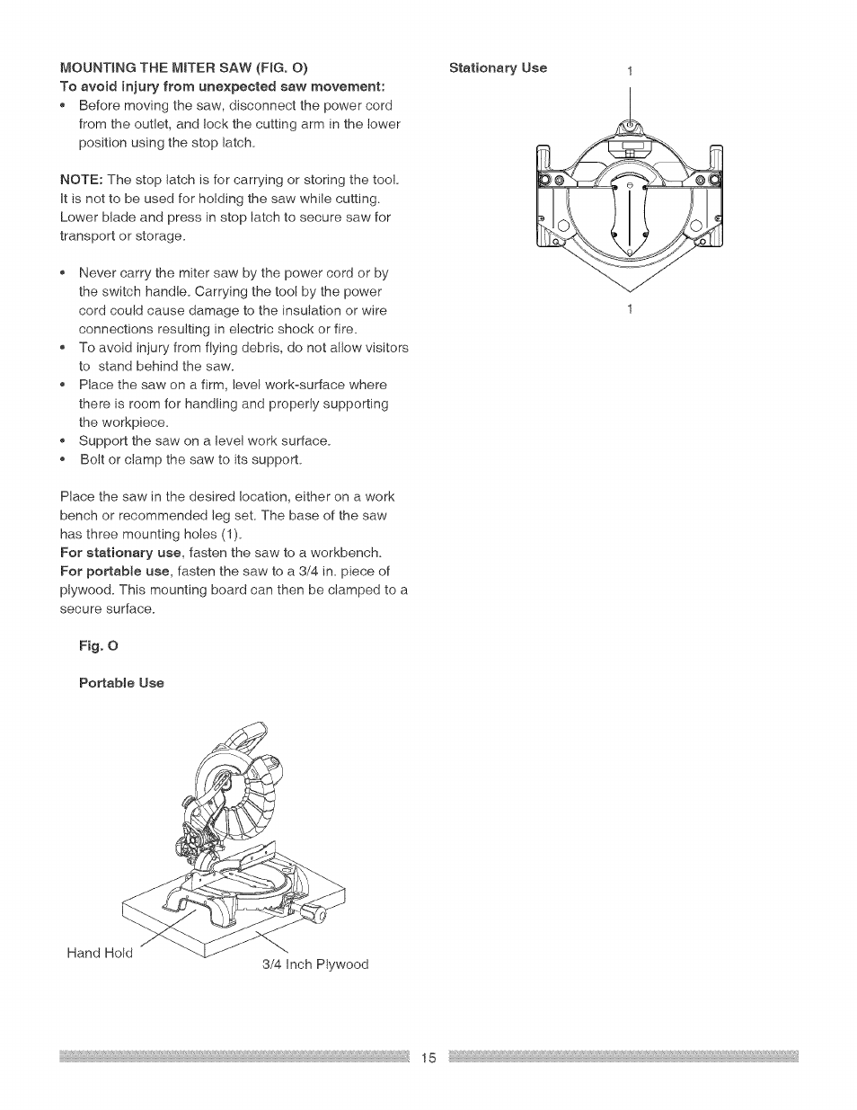 Craftsman 137.212290 User Manual | Page 15 / 28