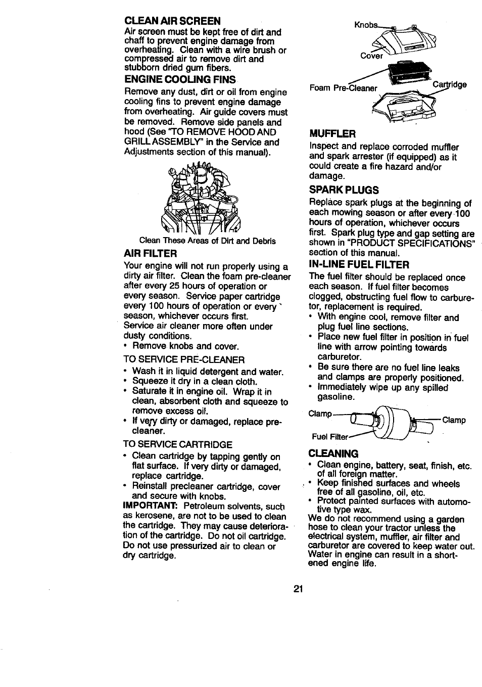Craftsman 917.270860 User Manual | Page 21 / 60