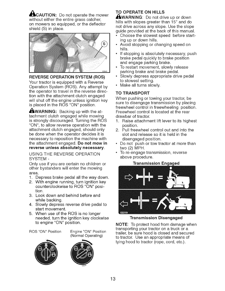 Iliililliiipa | Craftsman 917.28726 User Manual | Page 13 / 64